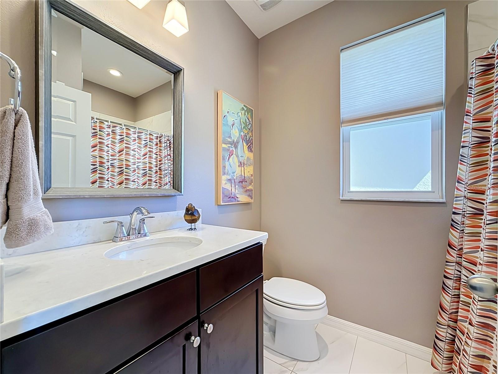 2nd Full Bath with walk-in shower