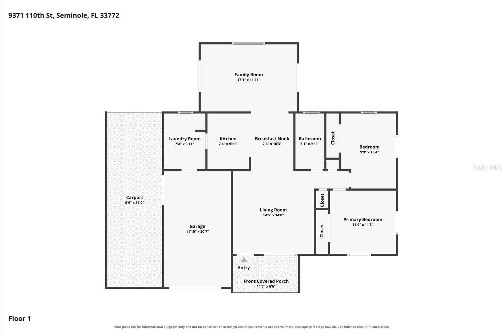 9371 110TH STREET, Seminole, FL 33772