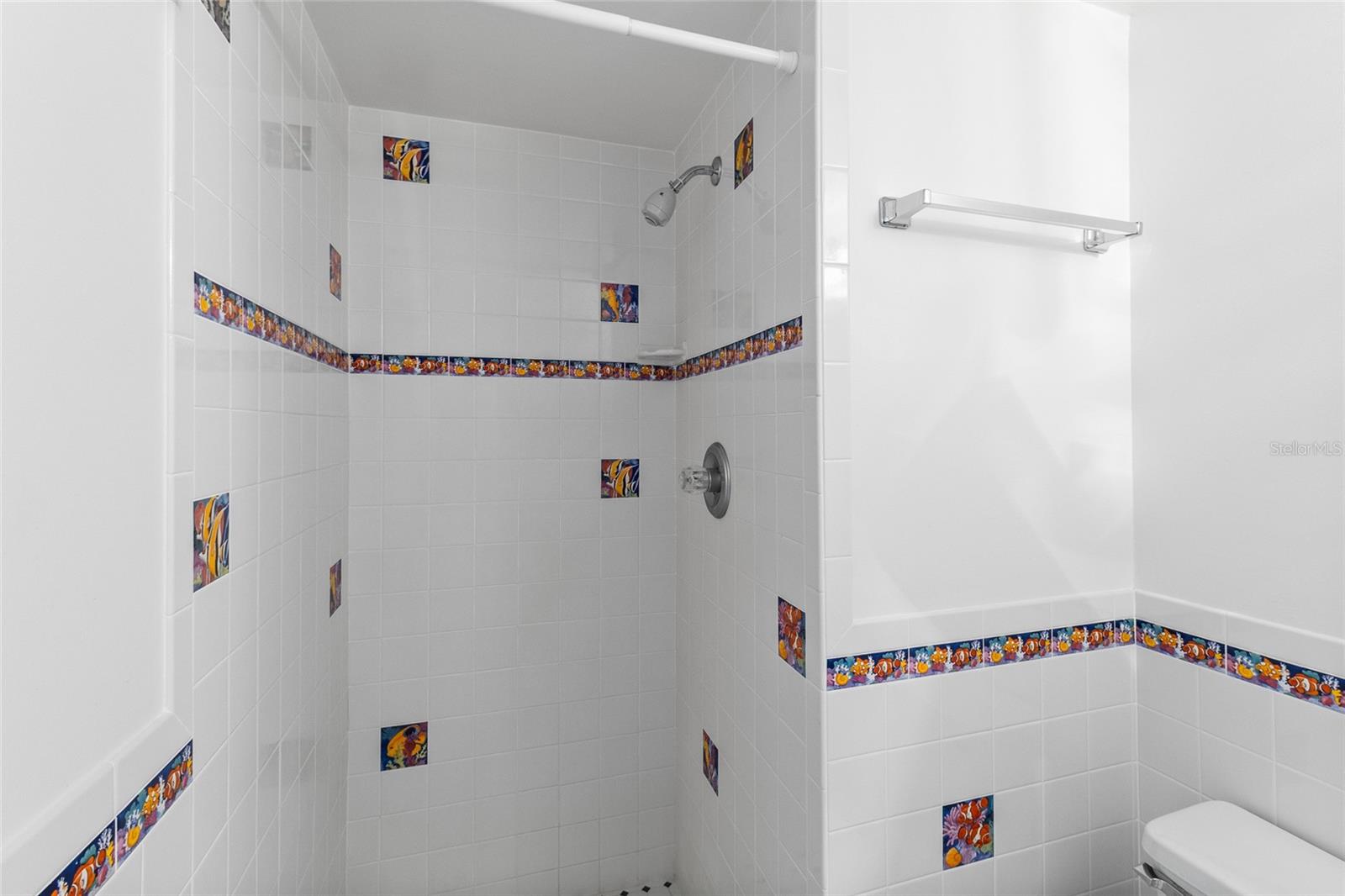 Secondary ensuite bath - shower