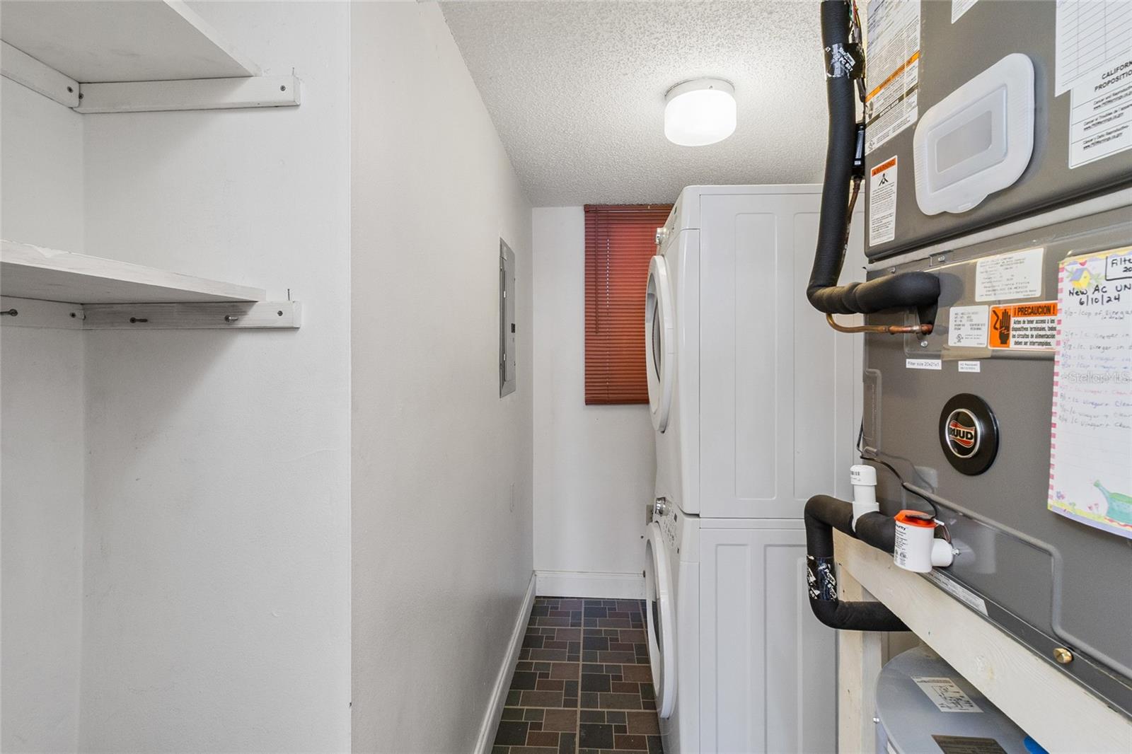Interior laundry room - comes with washer and dryer