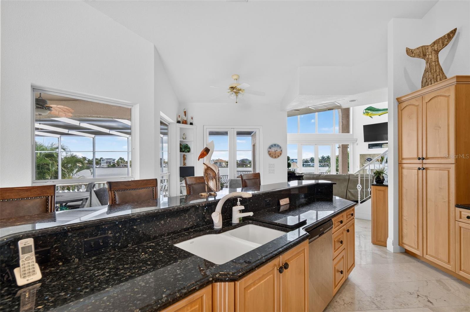 KITCHEN OPEN FOR ENTERTAINING