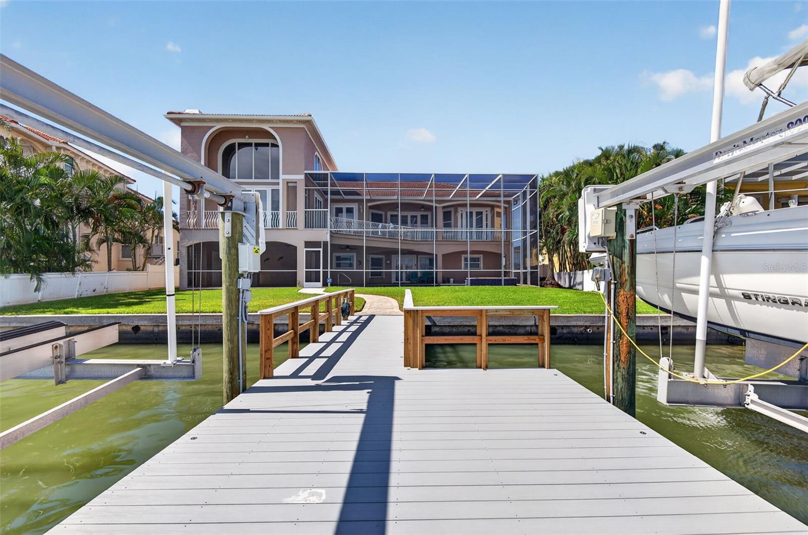 NEW DOCK 2026 WITH 2 BOAT LIFTS