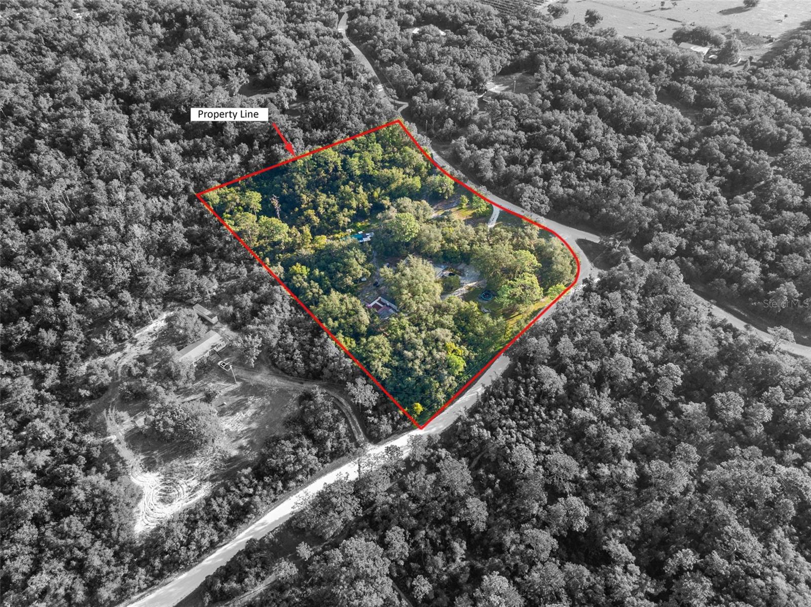 Aerial - 5 Acres