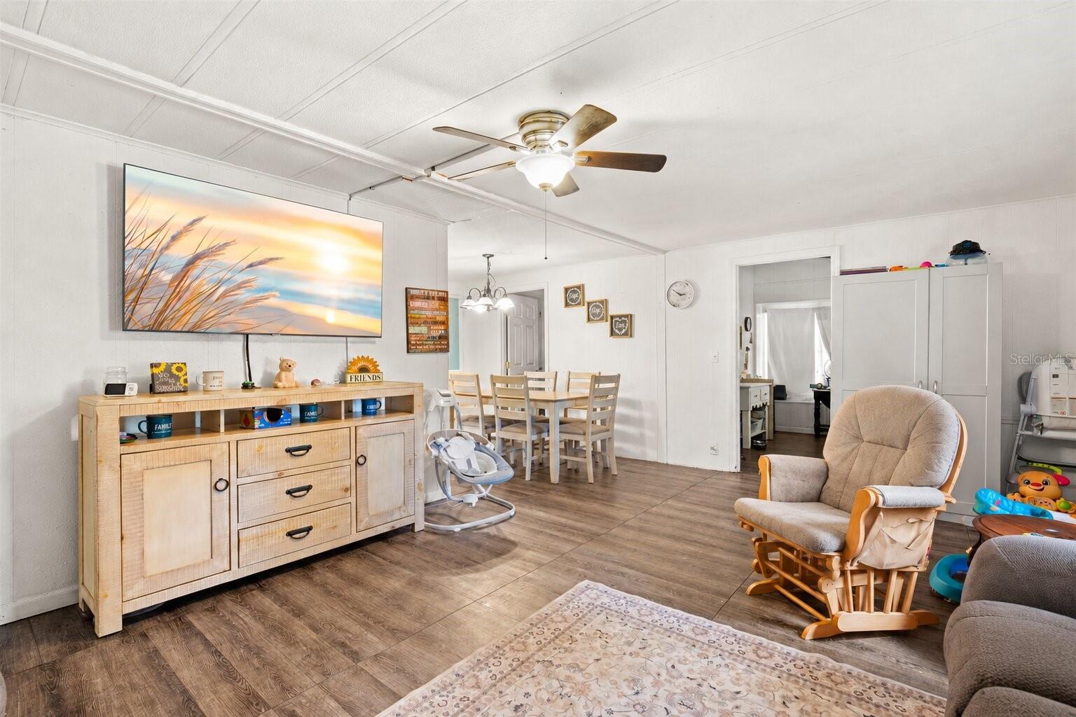 Living and Dining Rooms