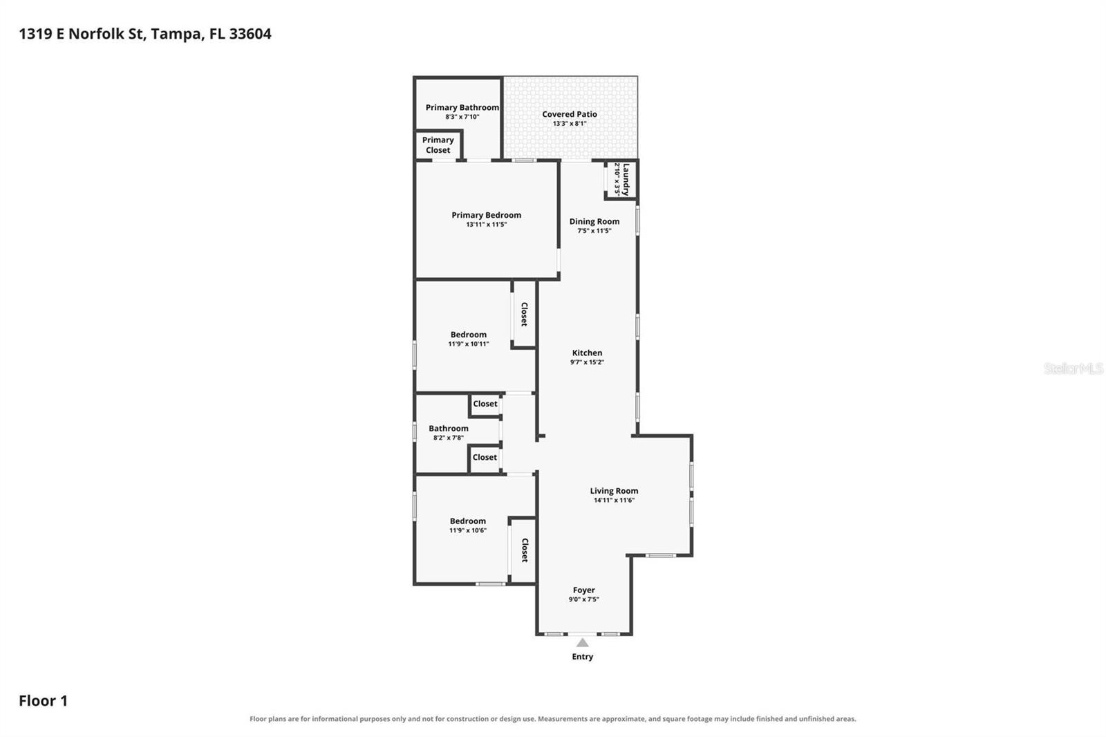 1319 E NORFOLK STREET, Tampa, FL 33604