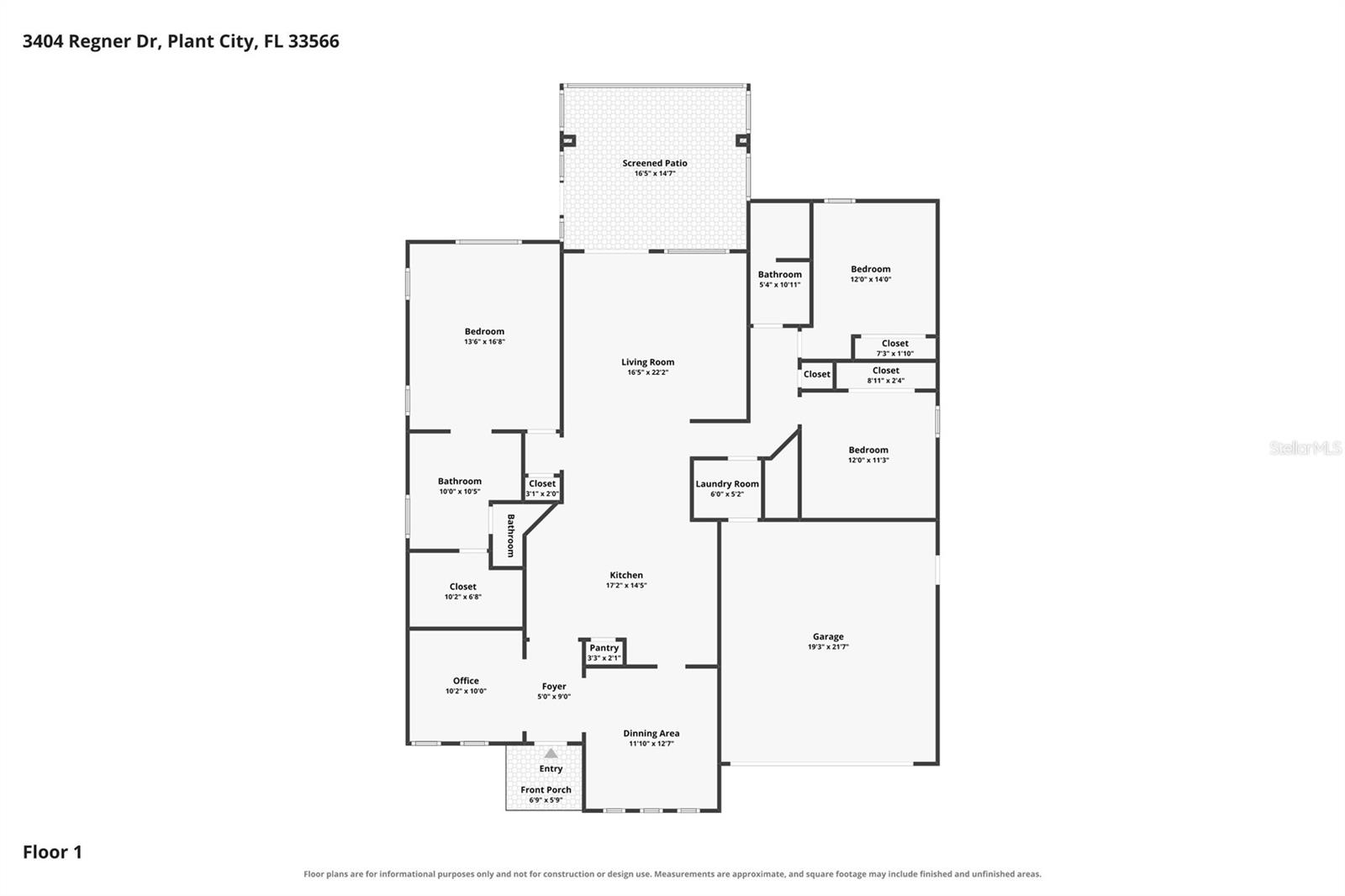 3404 REGNER DRIVE, Plant City, FL 33566