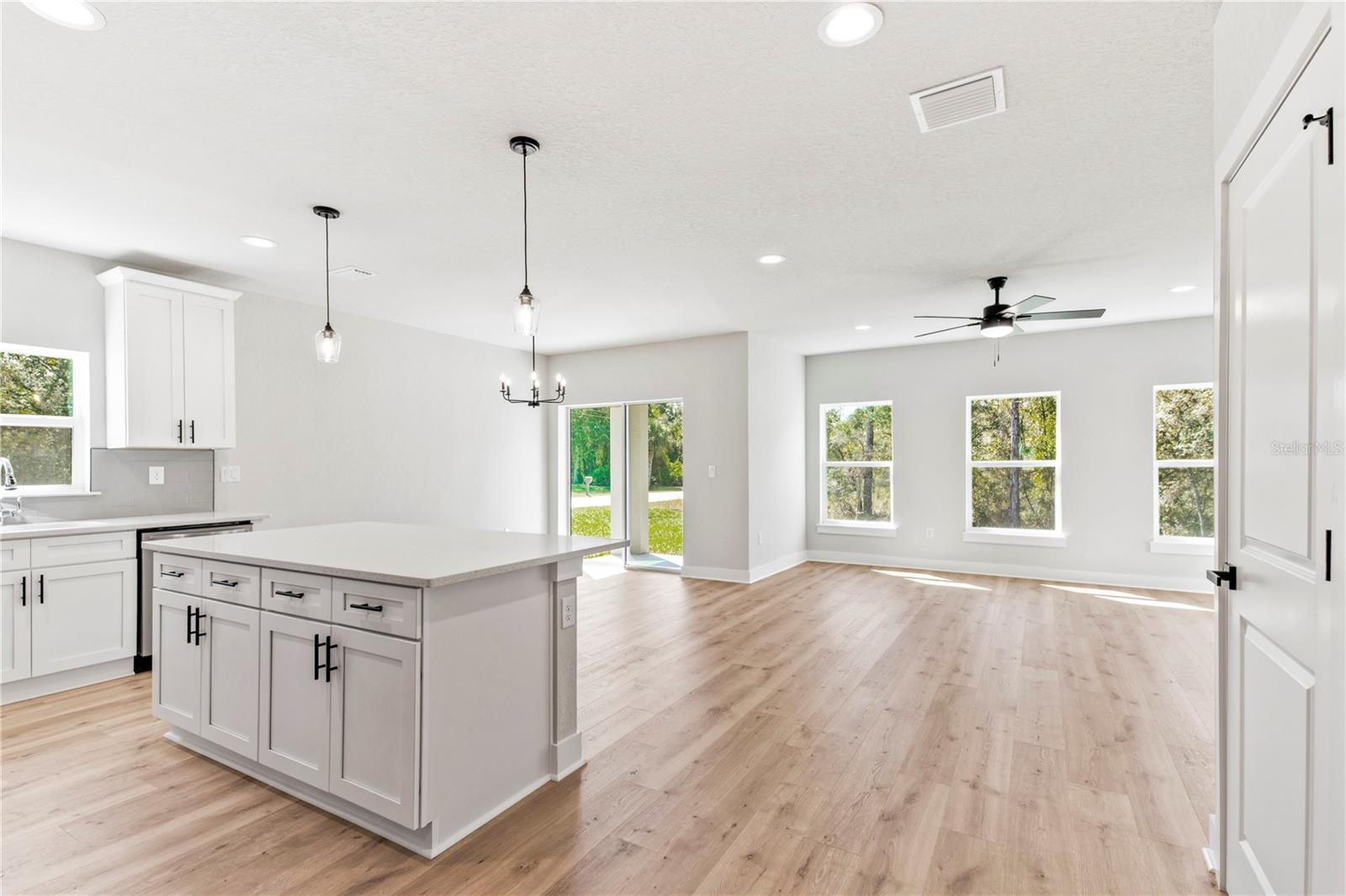 Kitchen, Dining, Living Kitchen, Dining, Living