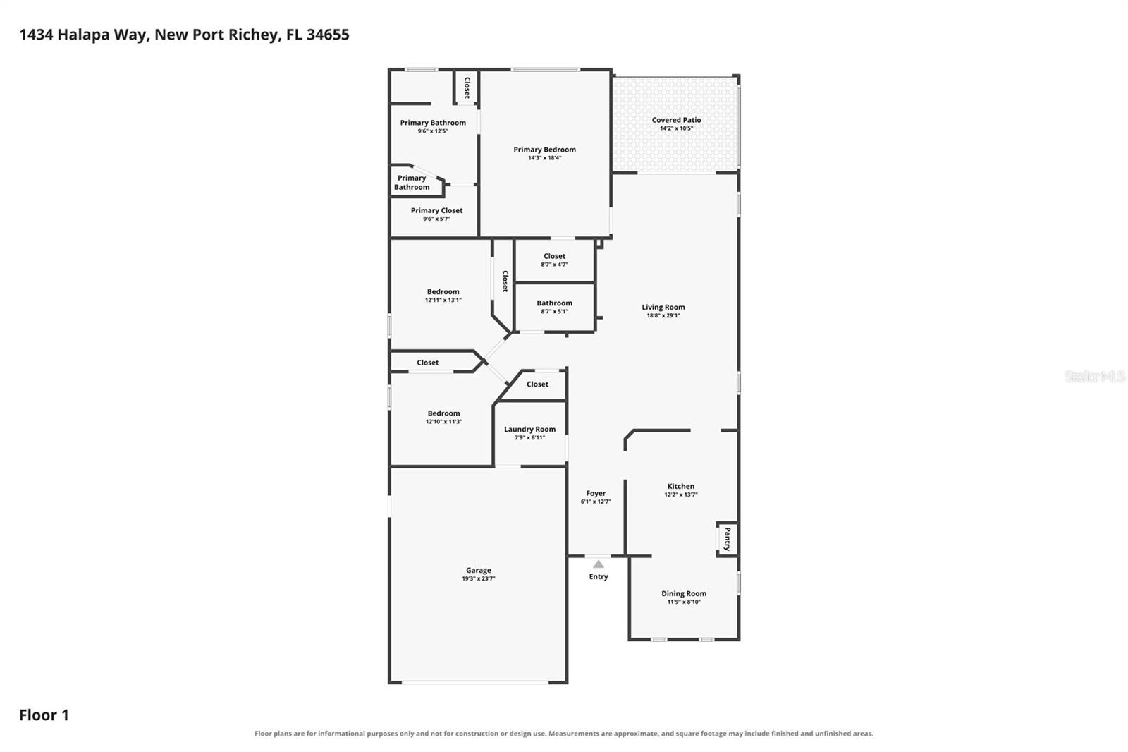 1434 HALAPA WAY, New Port Richey, FL 34655