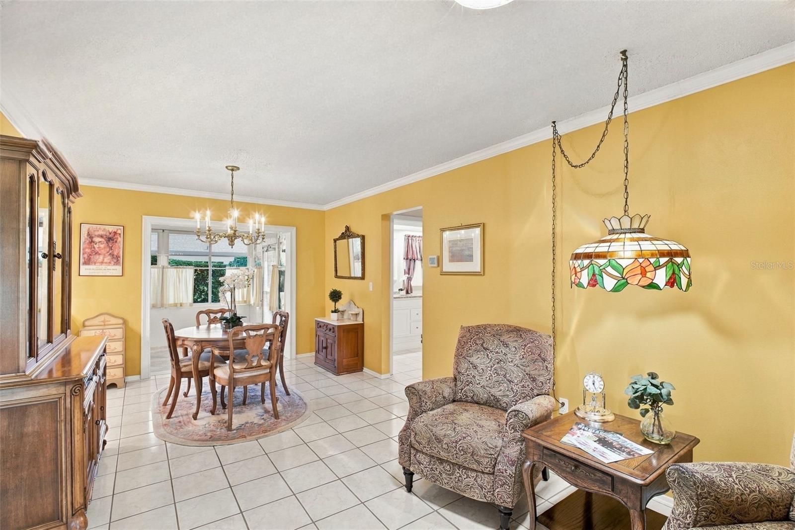 The 2nd bedroom is privately located opposite of the primary for privacy~