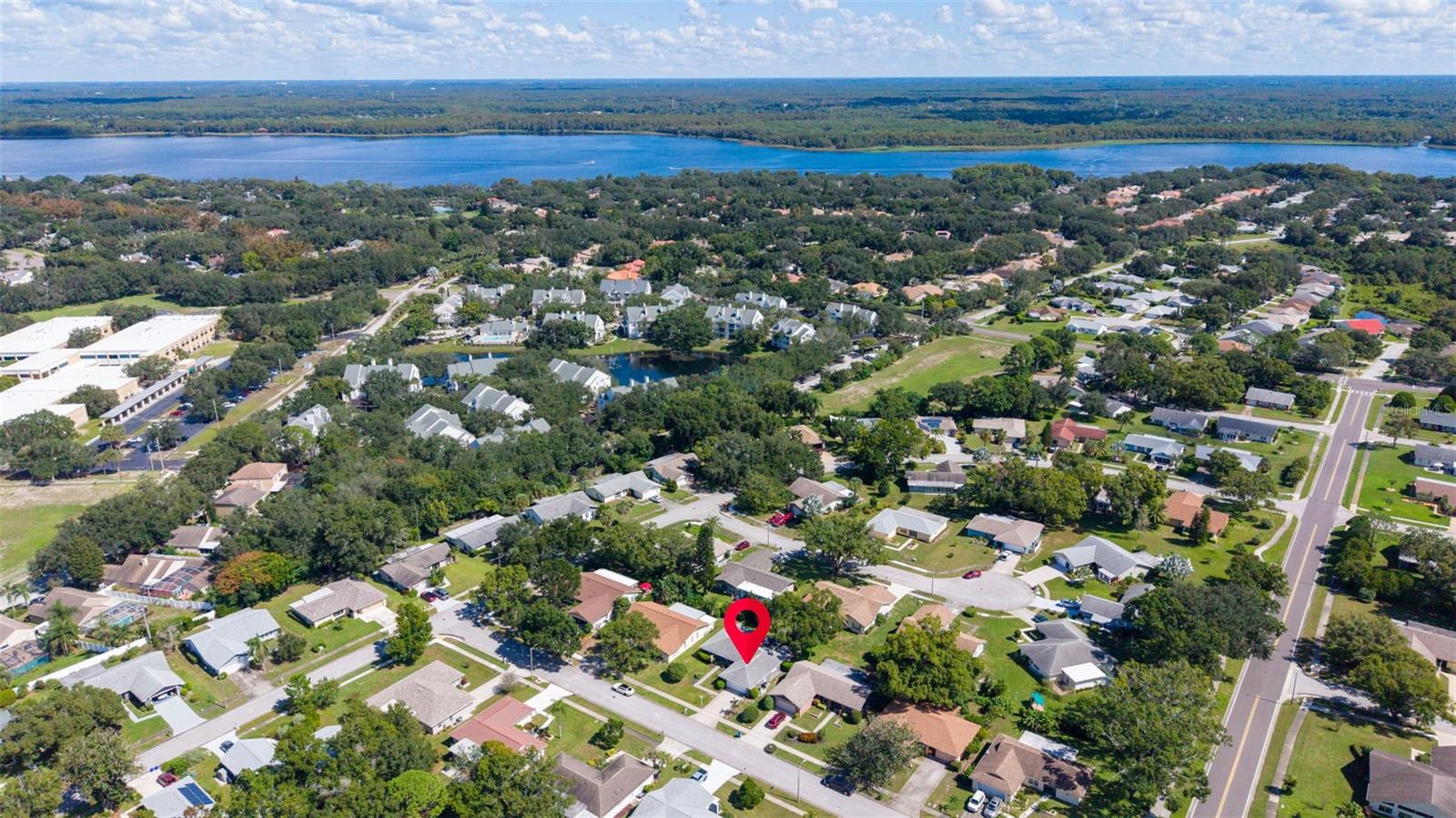 Located close to Lake Tarpon but safely high & dry in non-flood zone & non-evacuation zone~