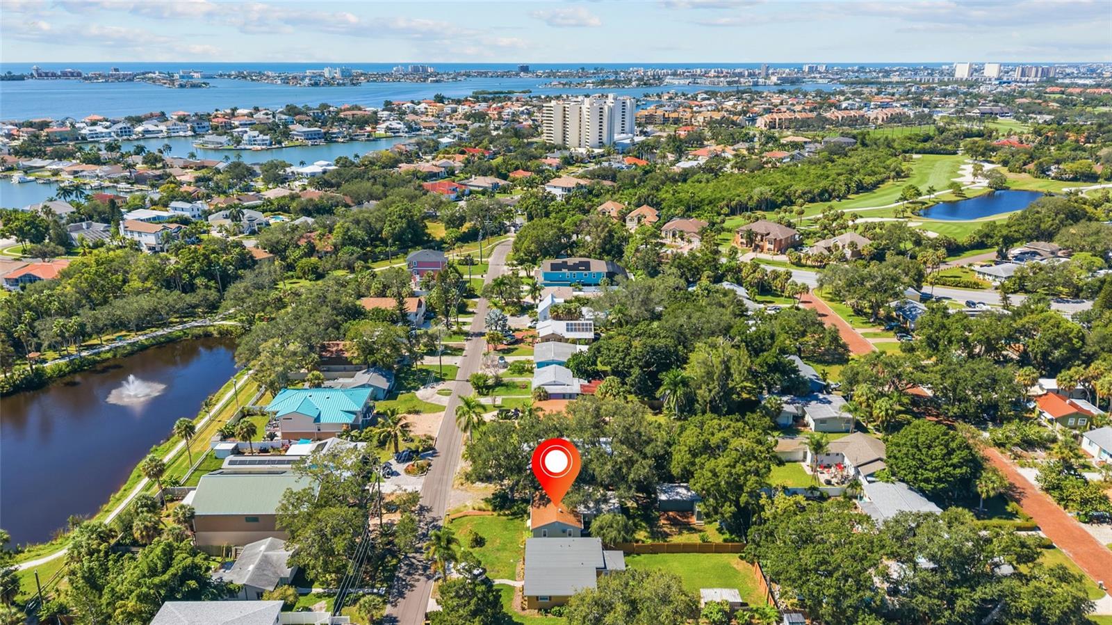 Aerial Looking West