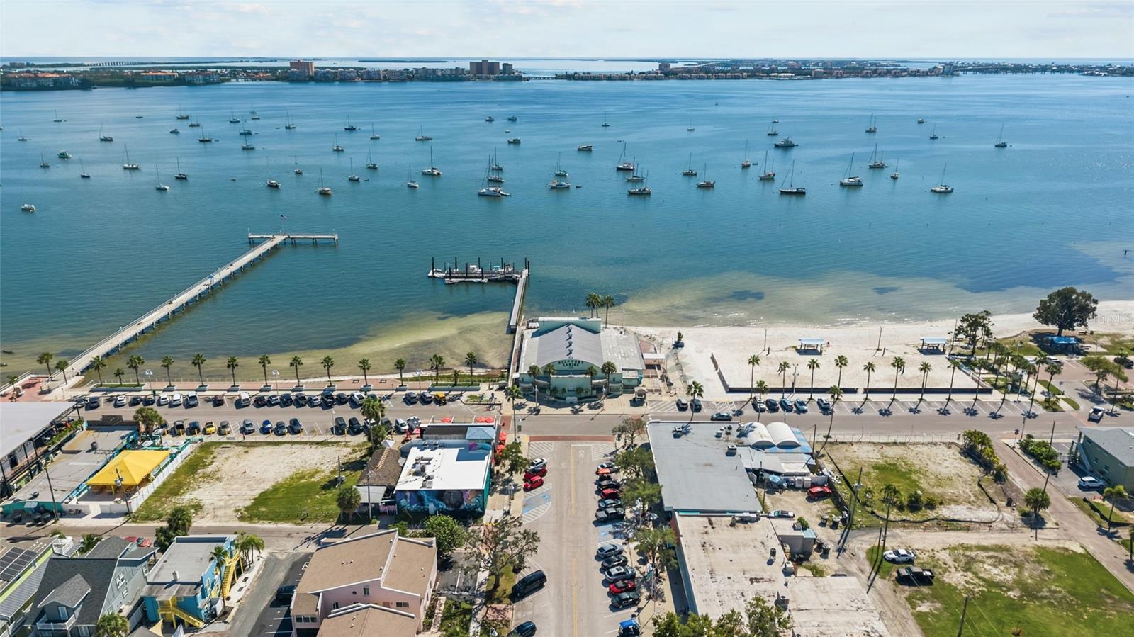 Aerial Gulfport Pier