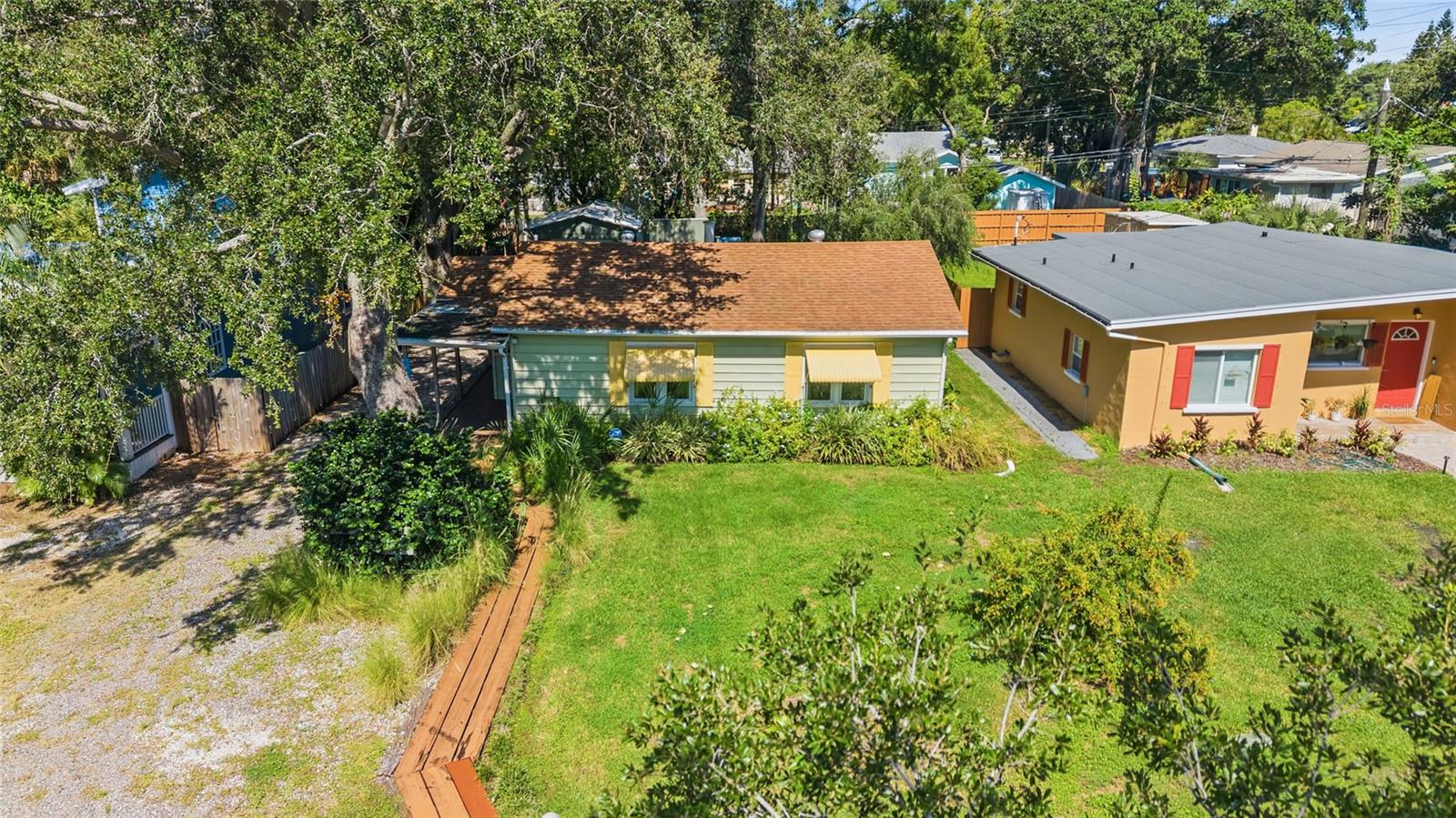 Aerial Front of Home