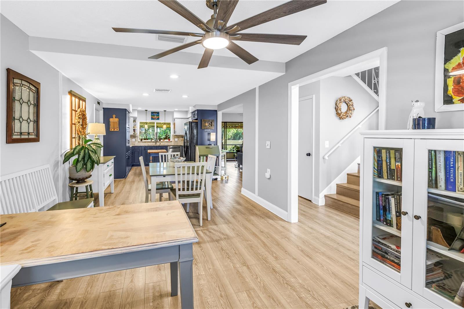 Dining Area /Office open to Kitchen