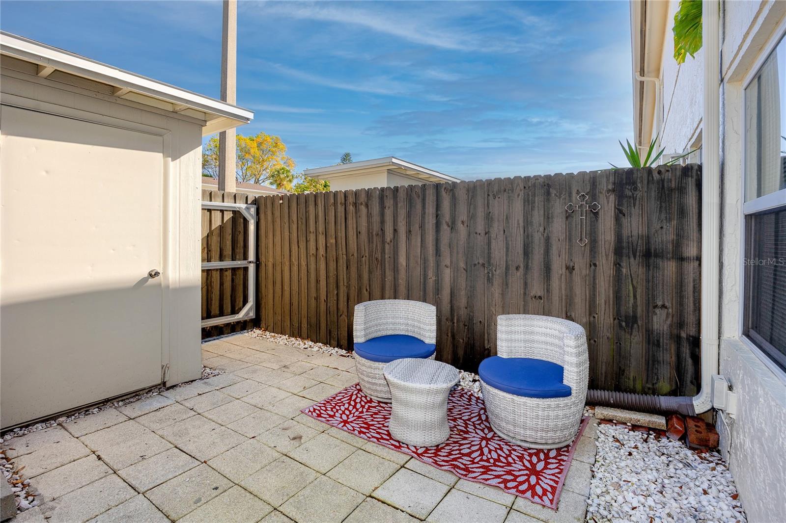 Private patio to enjoy the FL sun!