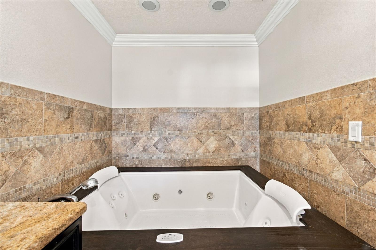 Primary Bathroom Hot Tub