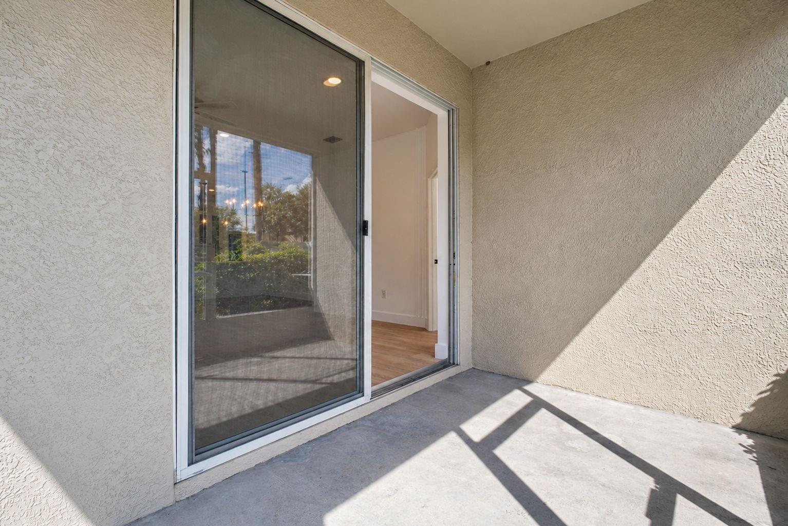 Screened-in Lanai