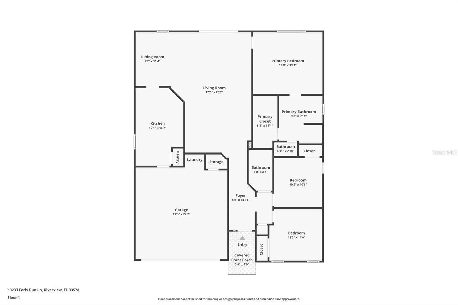 13233 EARLY RUN LANE, Riverview, FL 33578