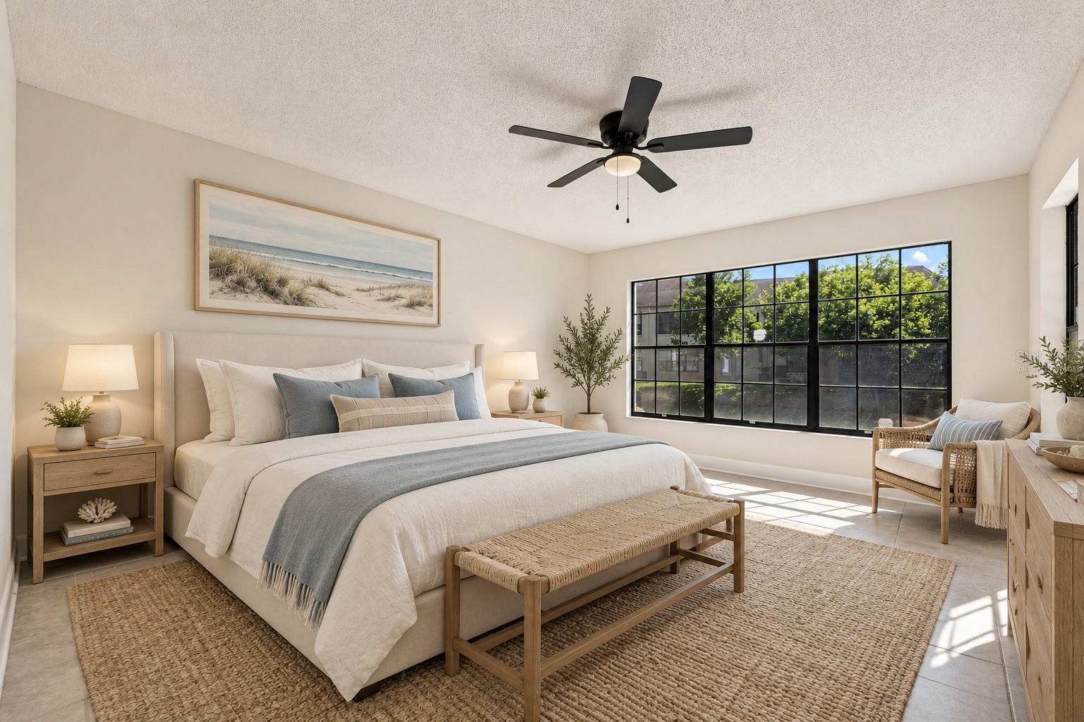 Virtually Staged - Primary Bedroom