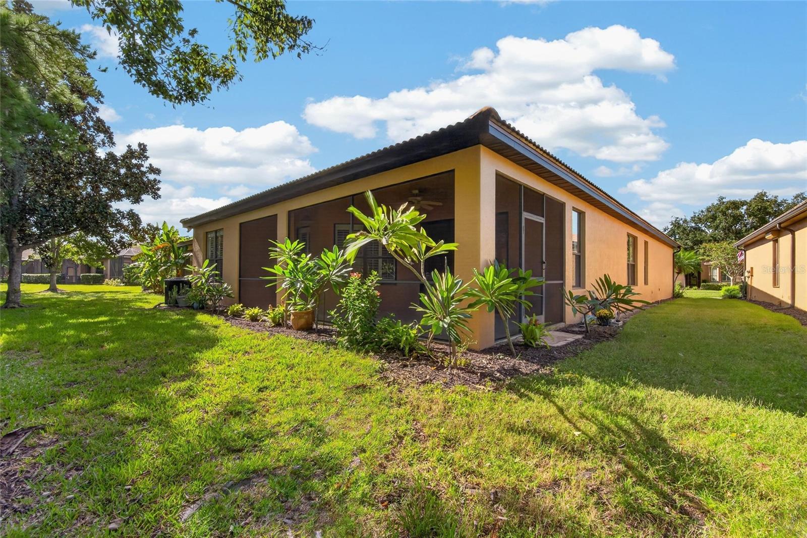 Rear of Property