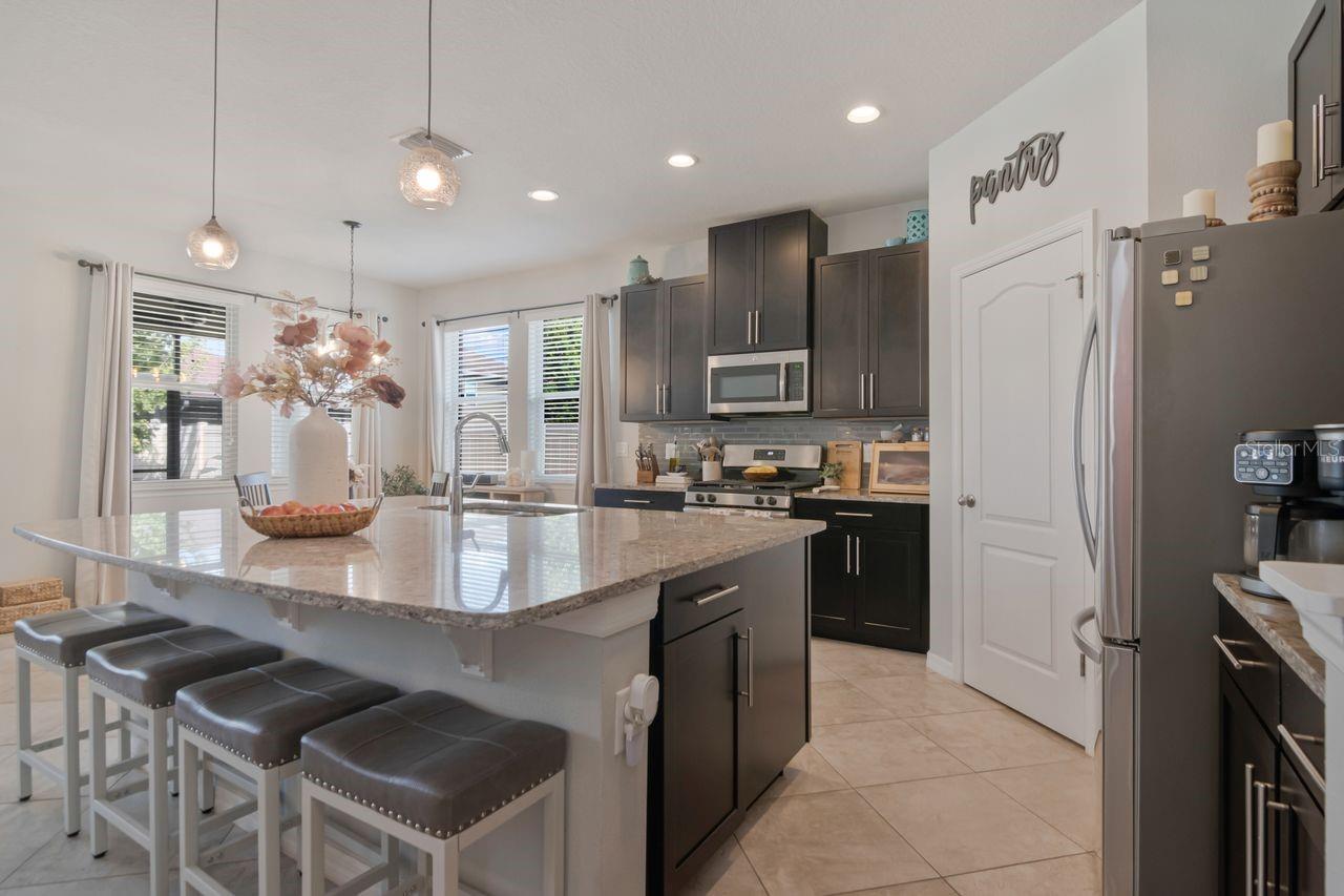 Large walk in pantry