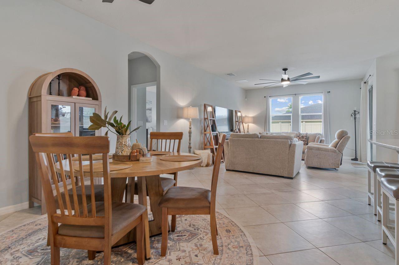 Dining area