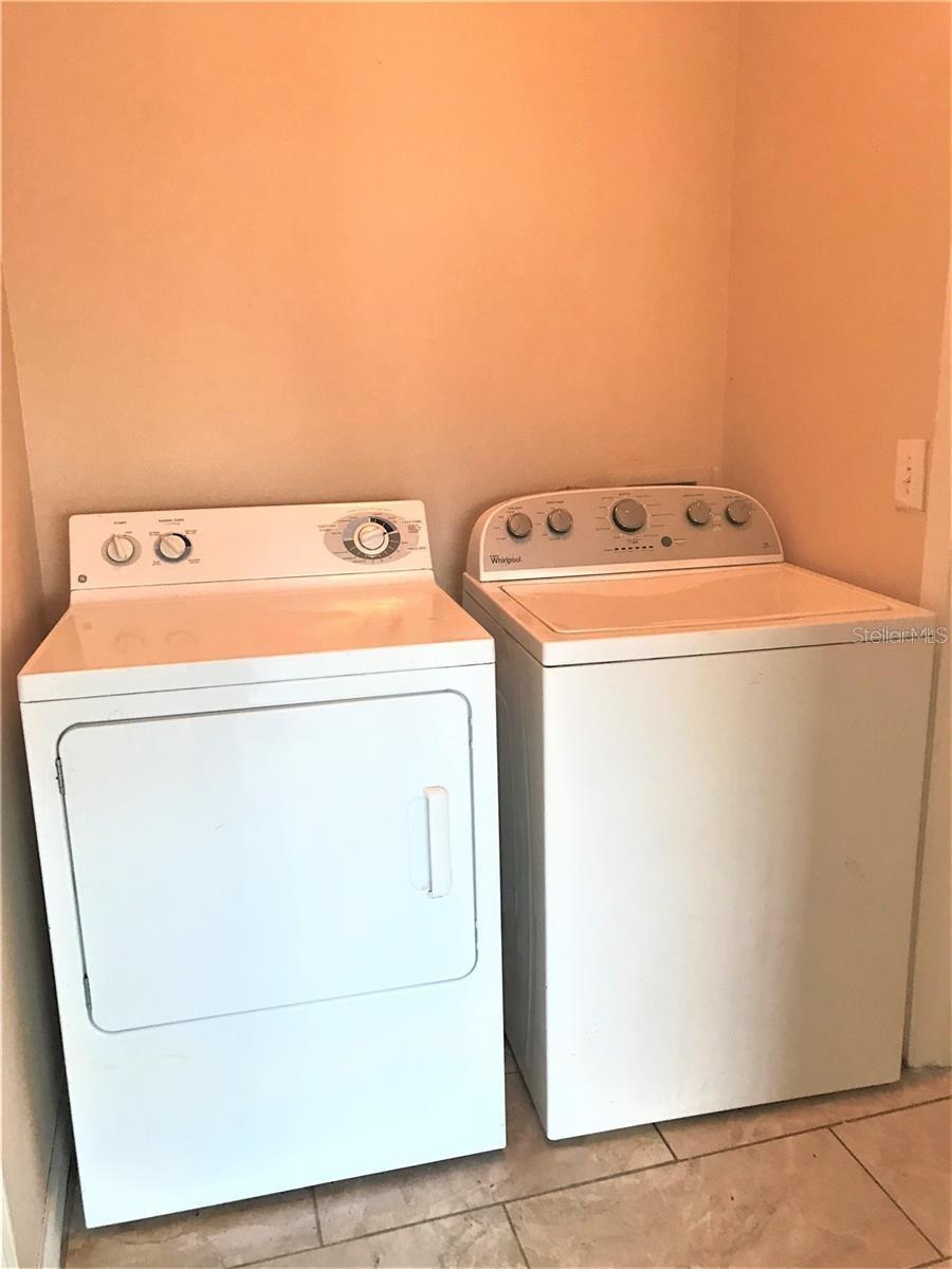 Washer & Dry provided