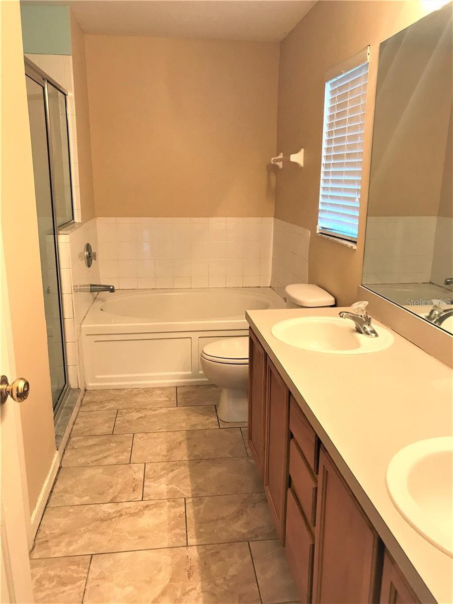 Master Bathroom with 2 sinks