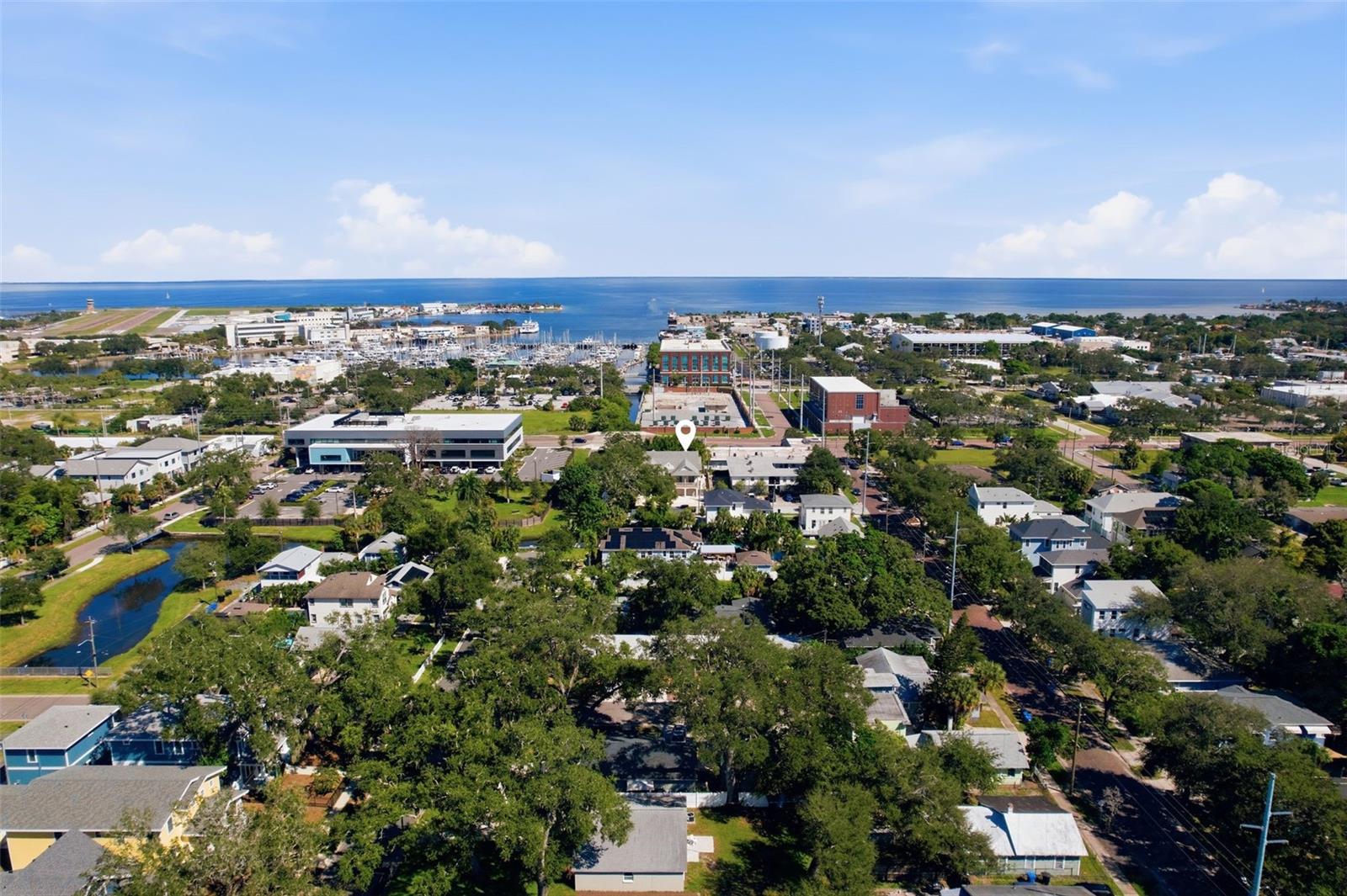 Aerial - note close proximity to downtown St Pete Aerial - note close proximity to downtown St Pete