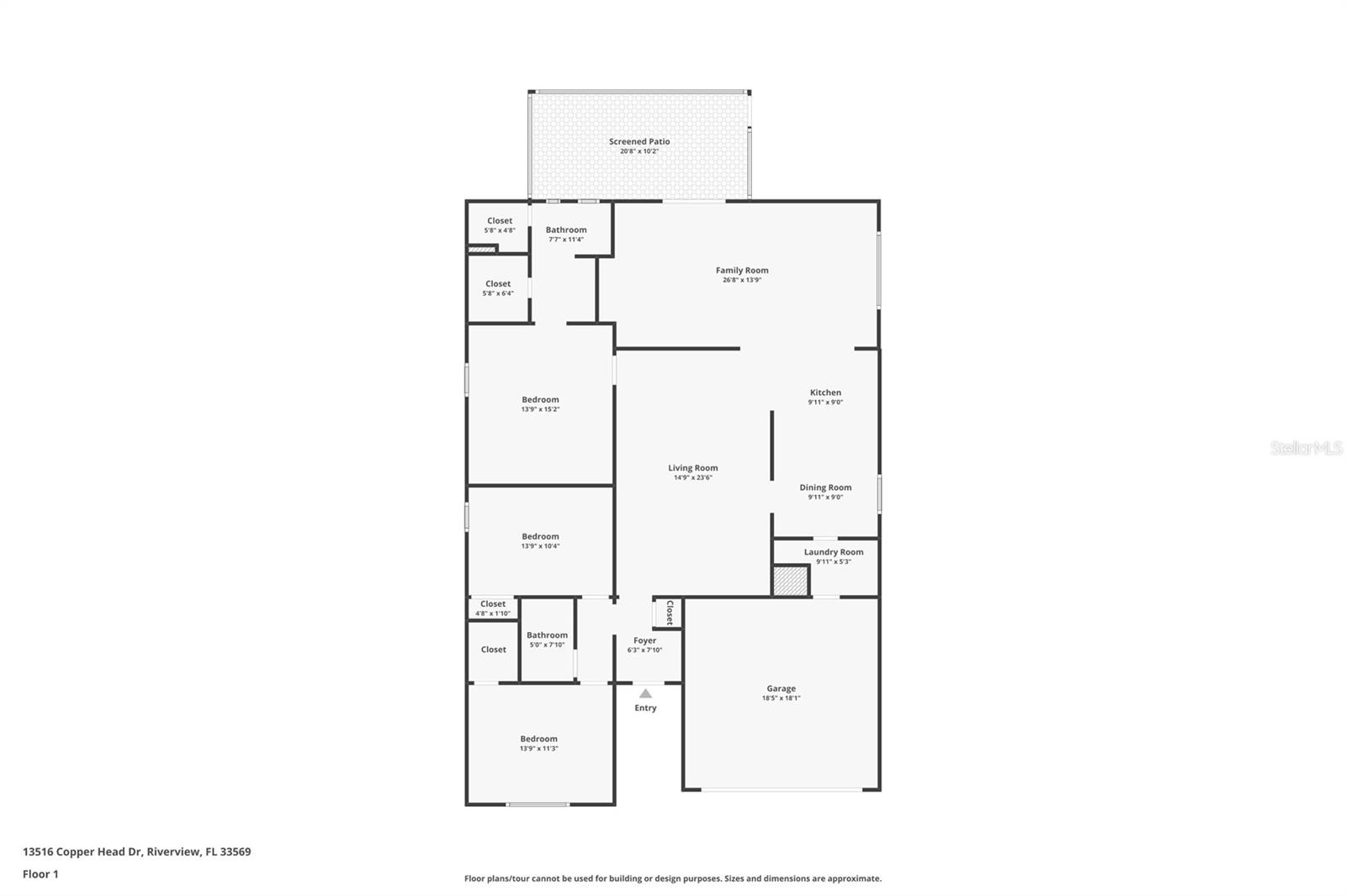 13516 COPPER HEAD DRIVE, Riverview, FL 33569