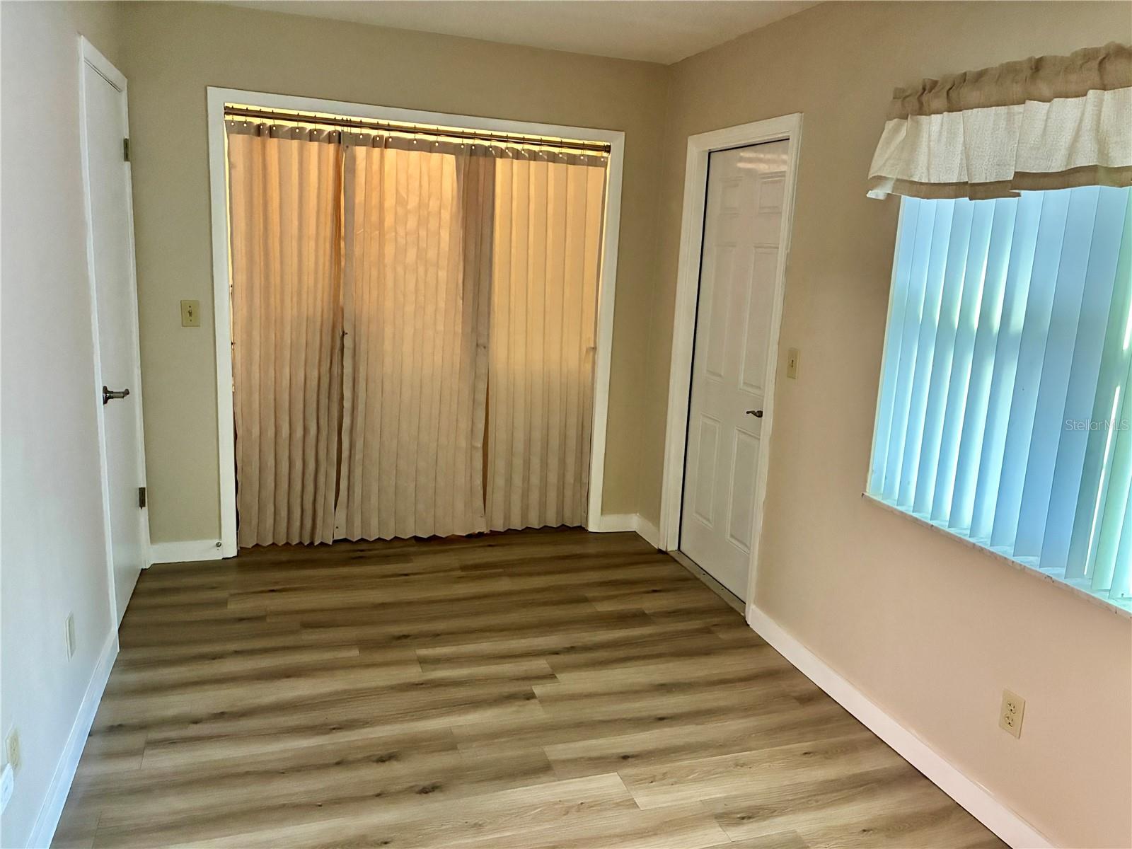 Guest Bedroom with Laundry/Closet