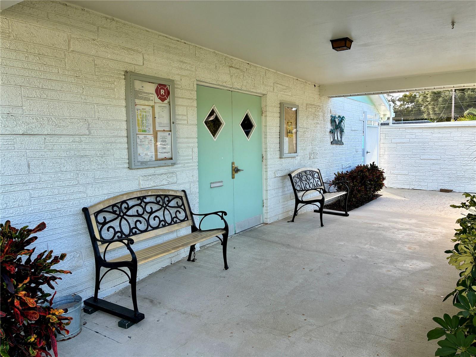 Club House Entrance