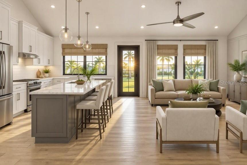 main living area