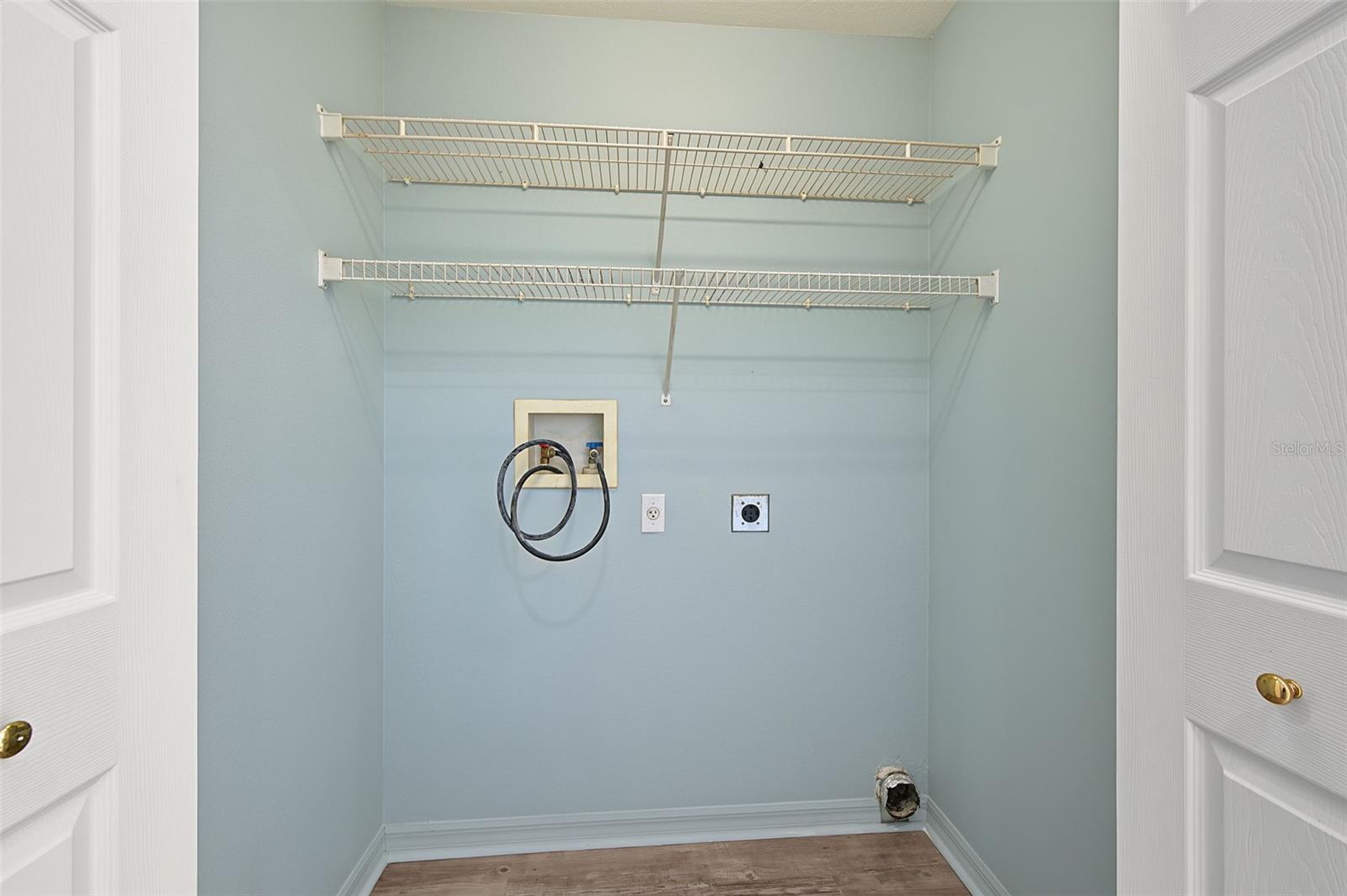 Laundry closet - upstairs