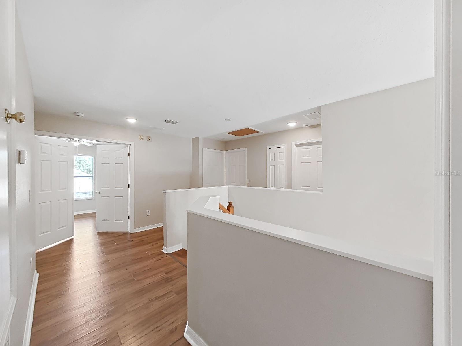 upstair hallway
