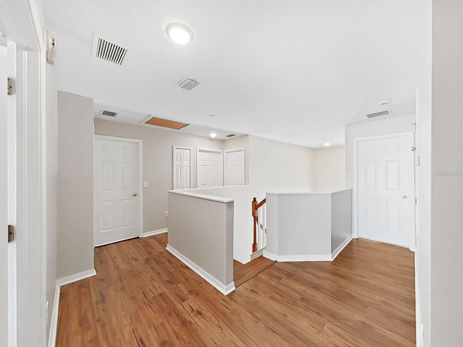 upstair hallway