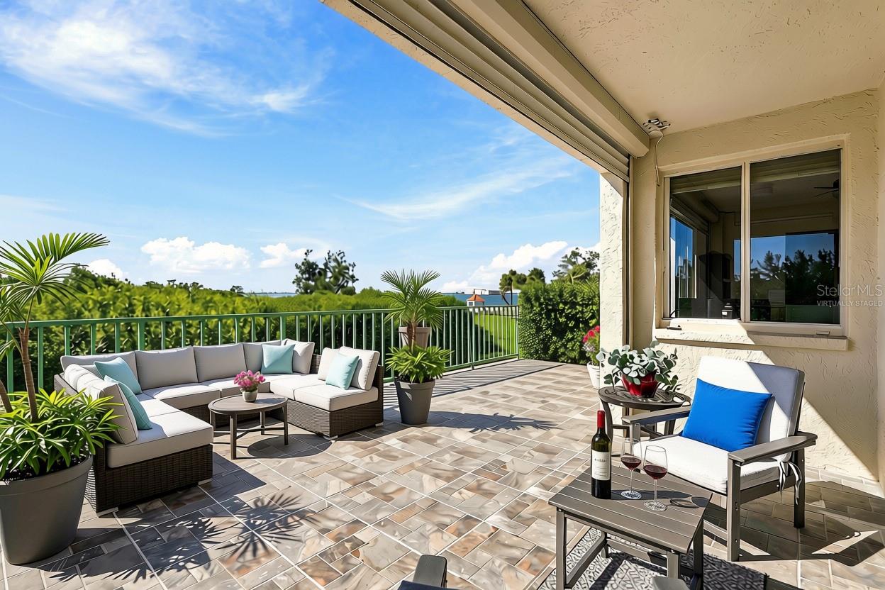 virtually staged partially, create your own outdoor oasis!
