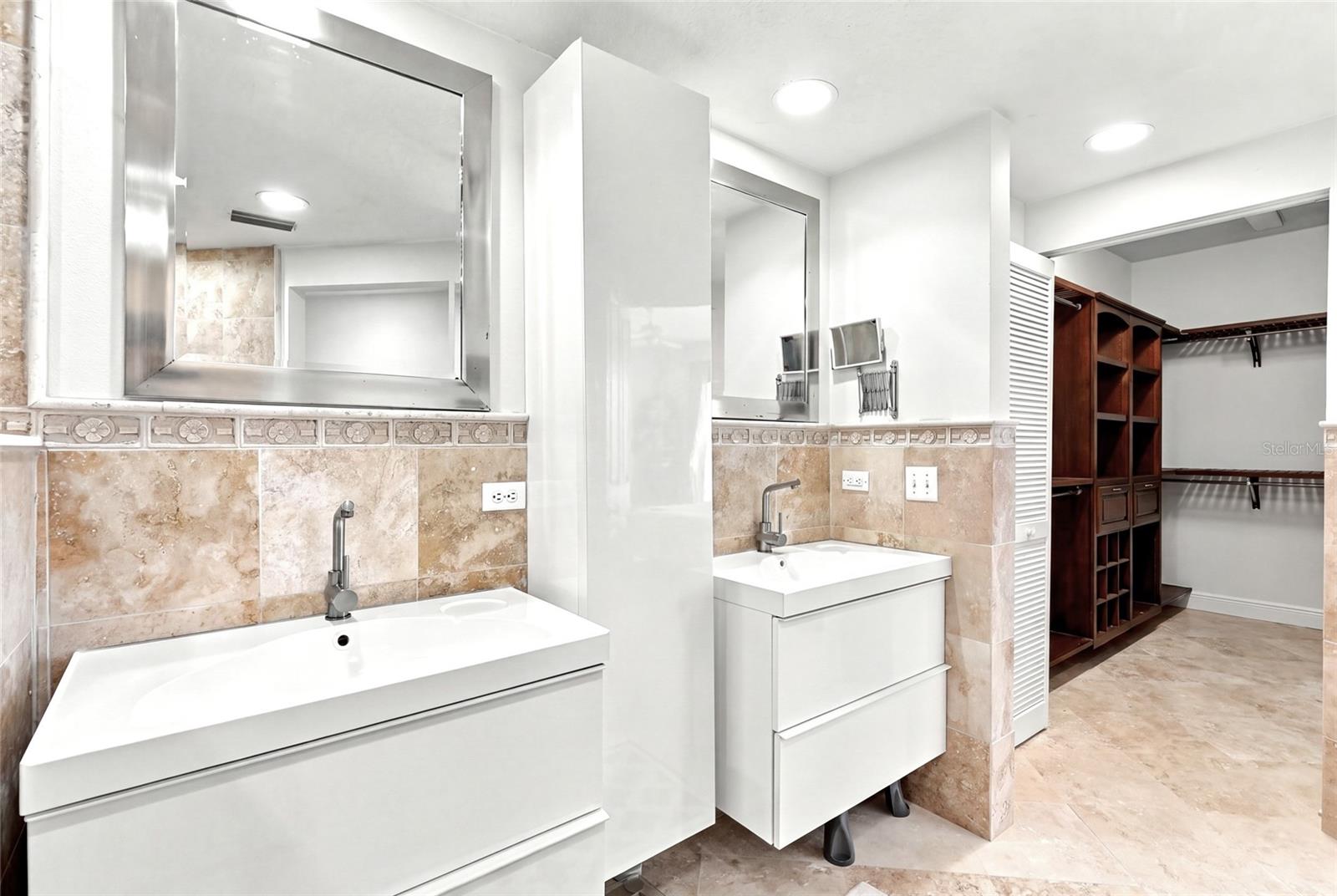 dual vanities