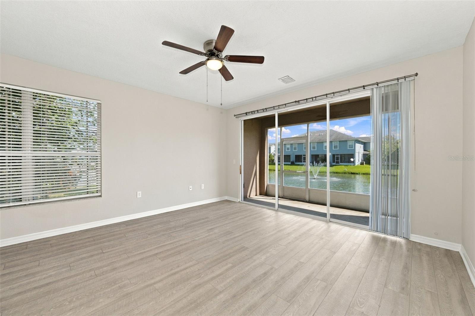 Living Room to Screened-In Patio