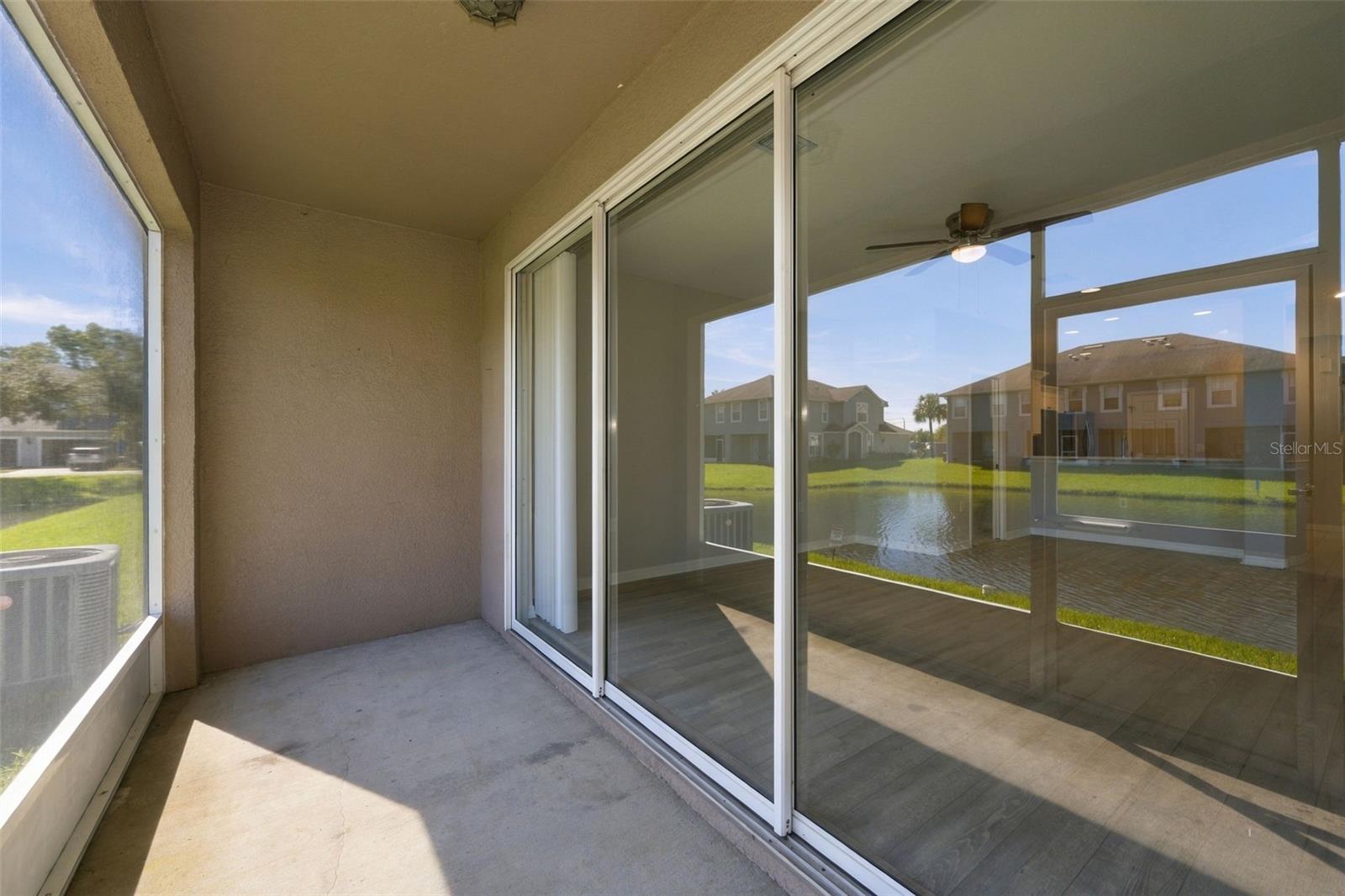 Screened-In Patio View