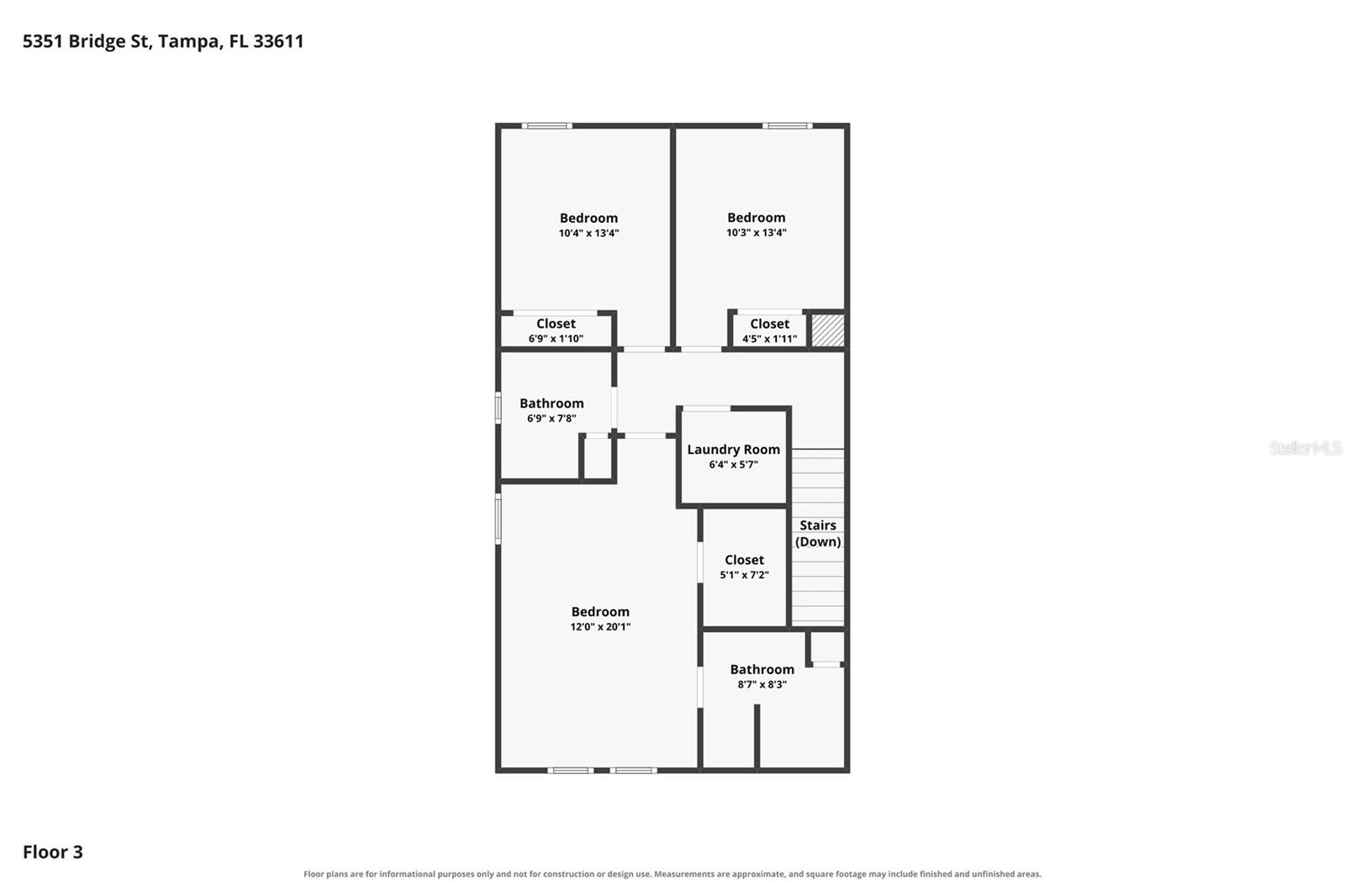 5351 BRIDGE STREET, #53, Tampa, FL 33611
