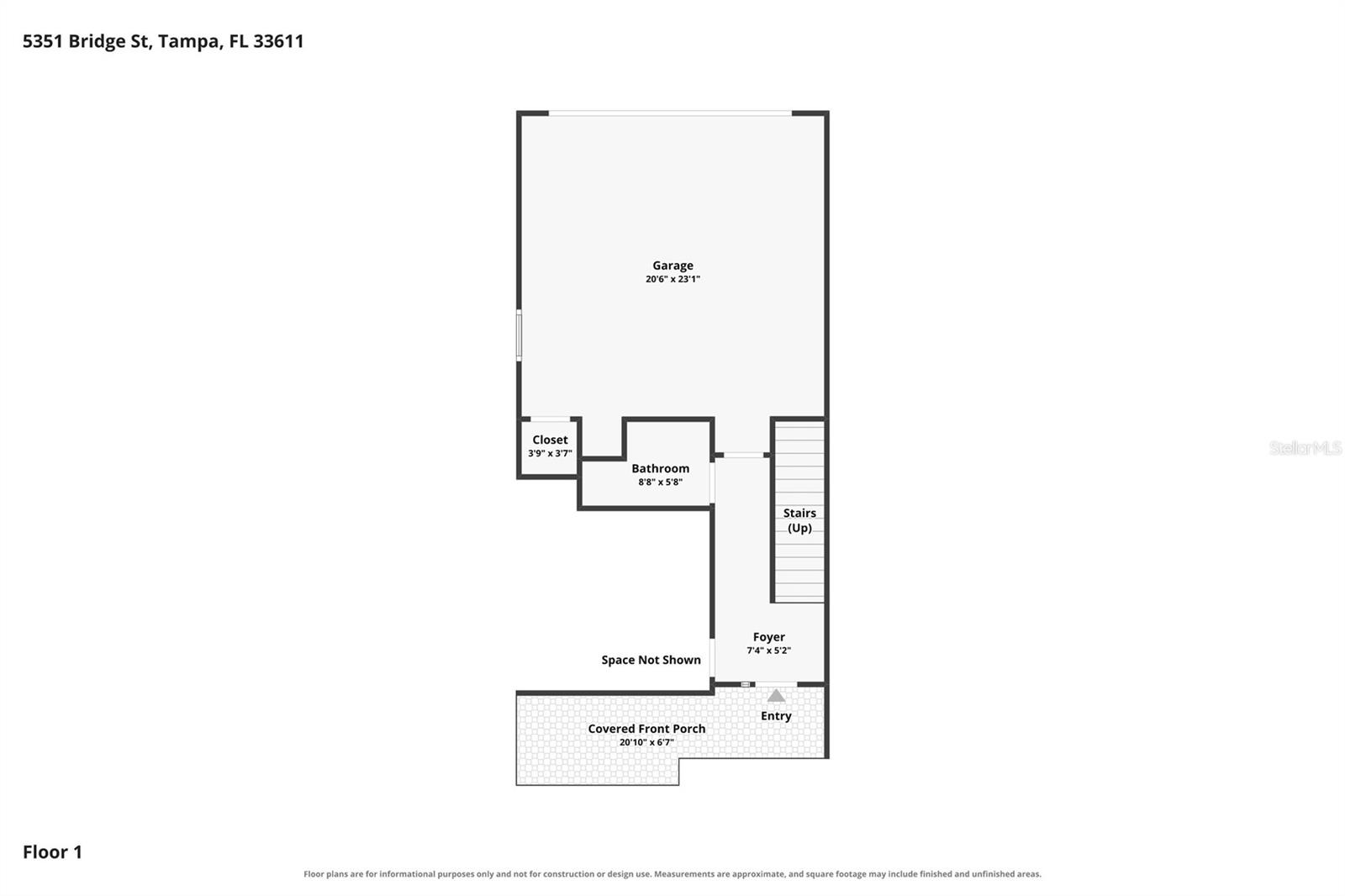 5351 BRIDGE STREET, #53, Tampa, FL 33611