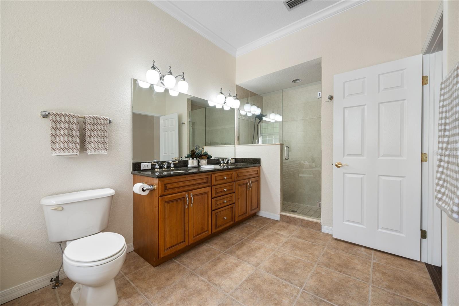 Separate Shower Stall! - Linen Closet in Primary BR!