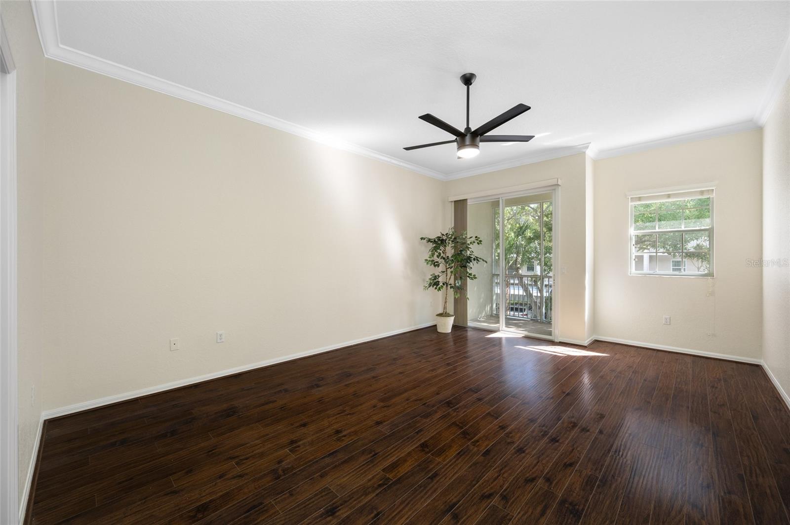 Spacious Primary Bedroom w/Balcony!