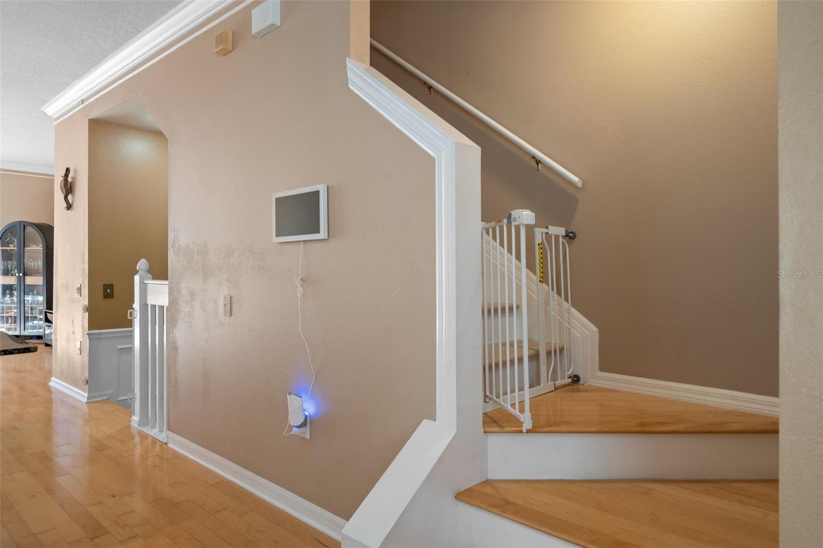 Staircase to upper 3rd floor