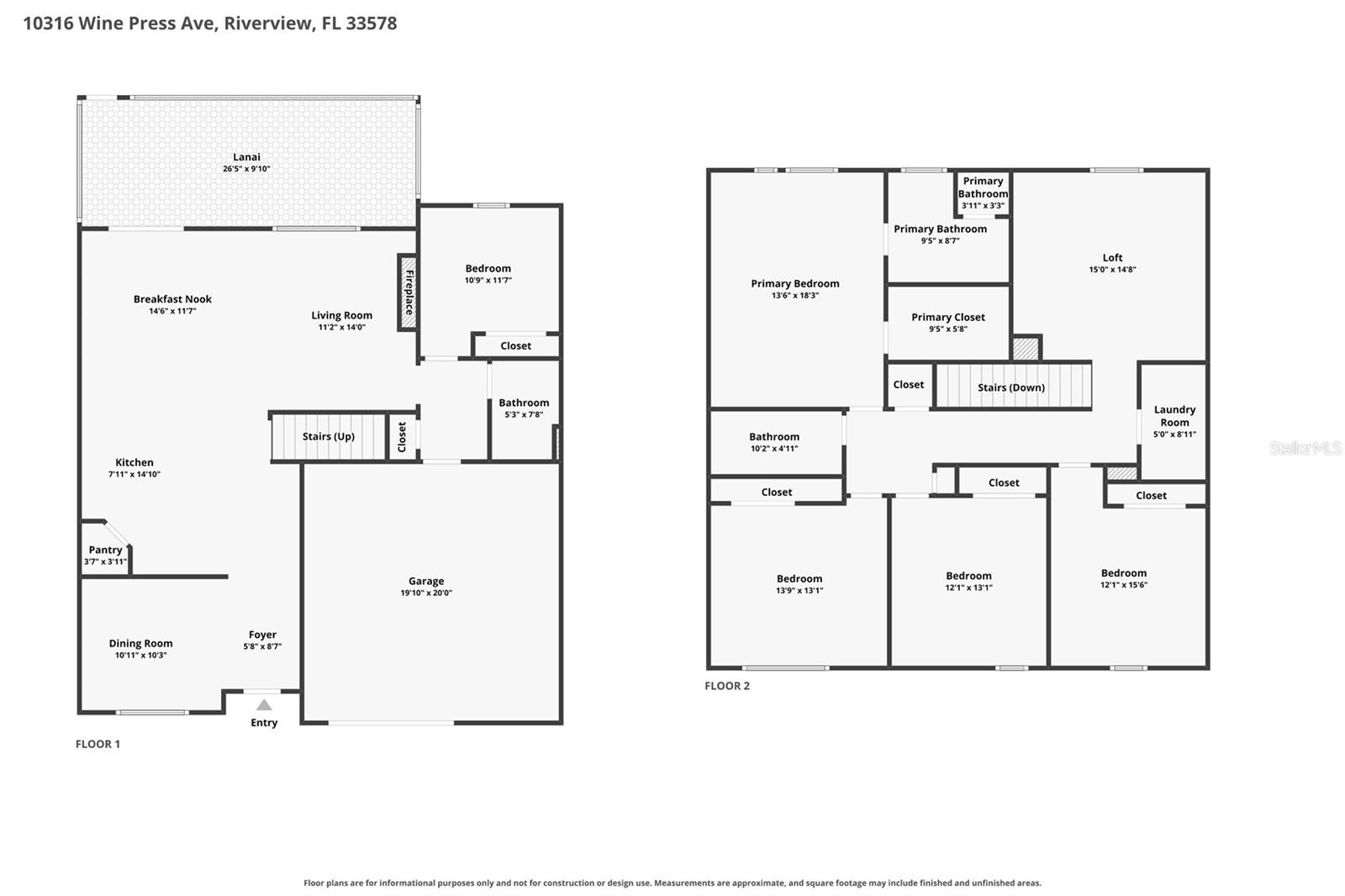 10316 WINE PRESS AVENUE, Riverview, FL 33578