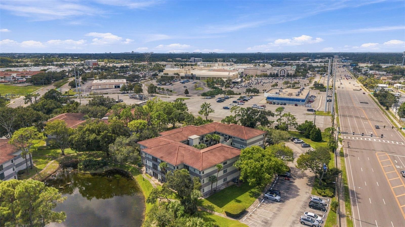 Walkable to Countryside Mall for shopping, dining and entertainment