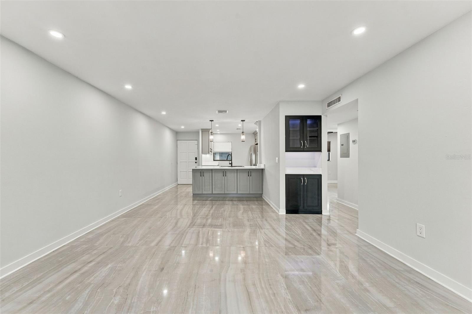 Beautiful clean lines and modern design throughout this updated condo