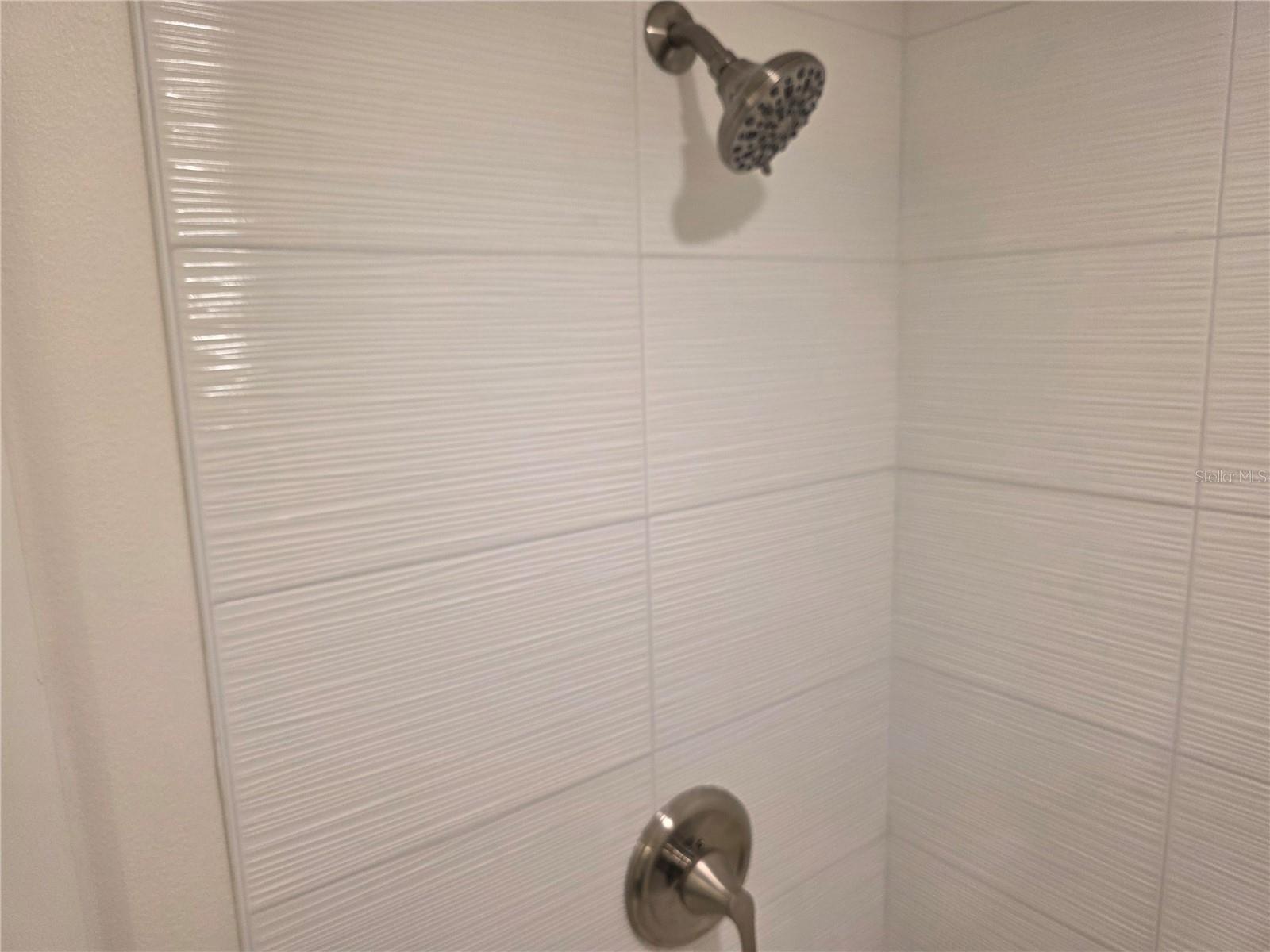 newly tiled master bath