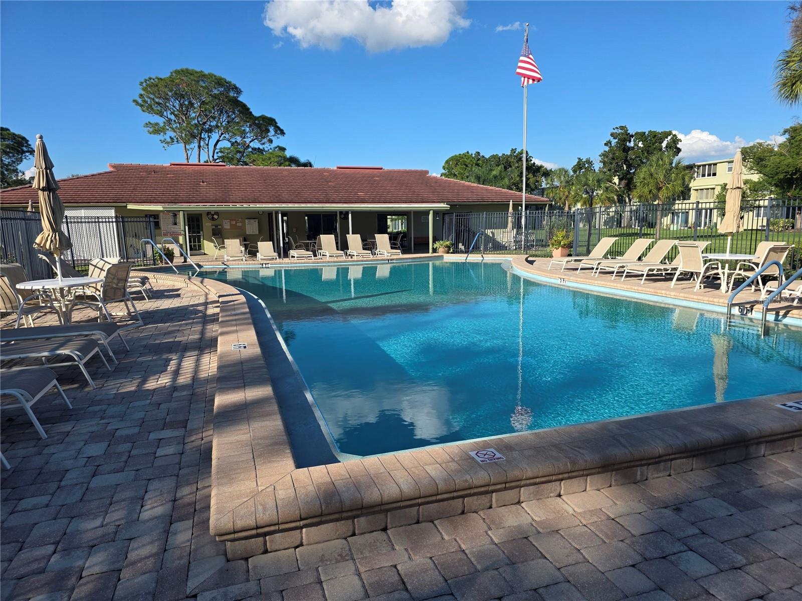 Clubhouse and pool